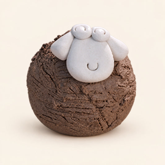 Round Sheep Incense Holder