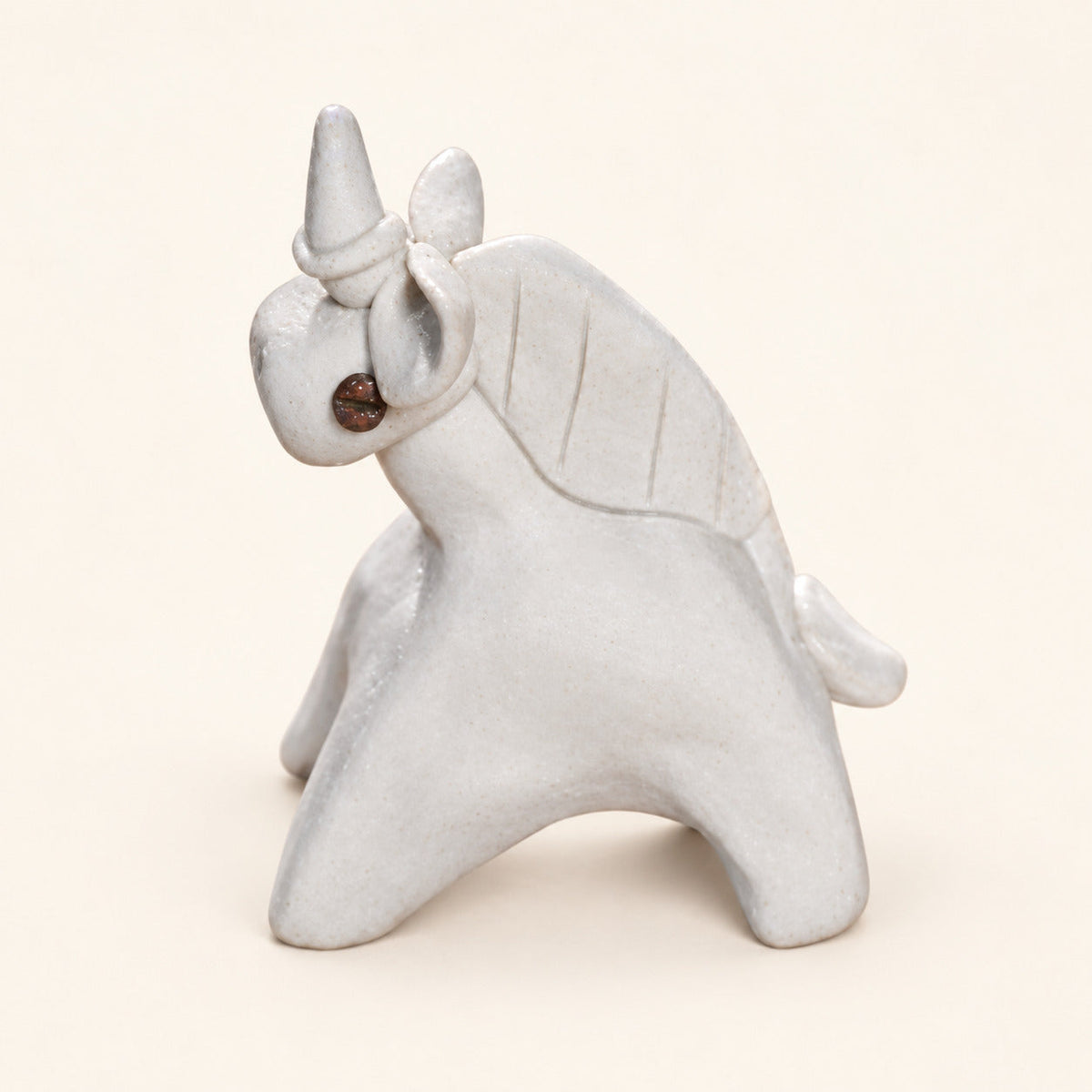 Unicorn Incense Holder - White
